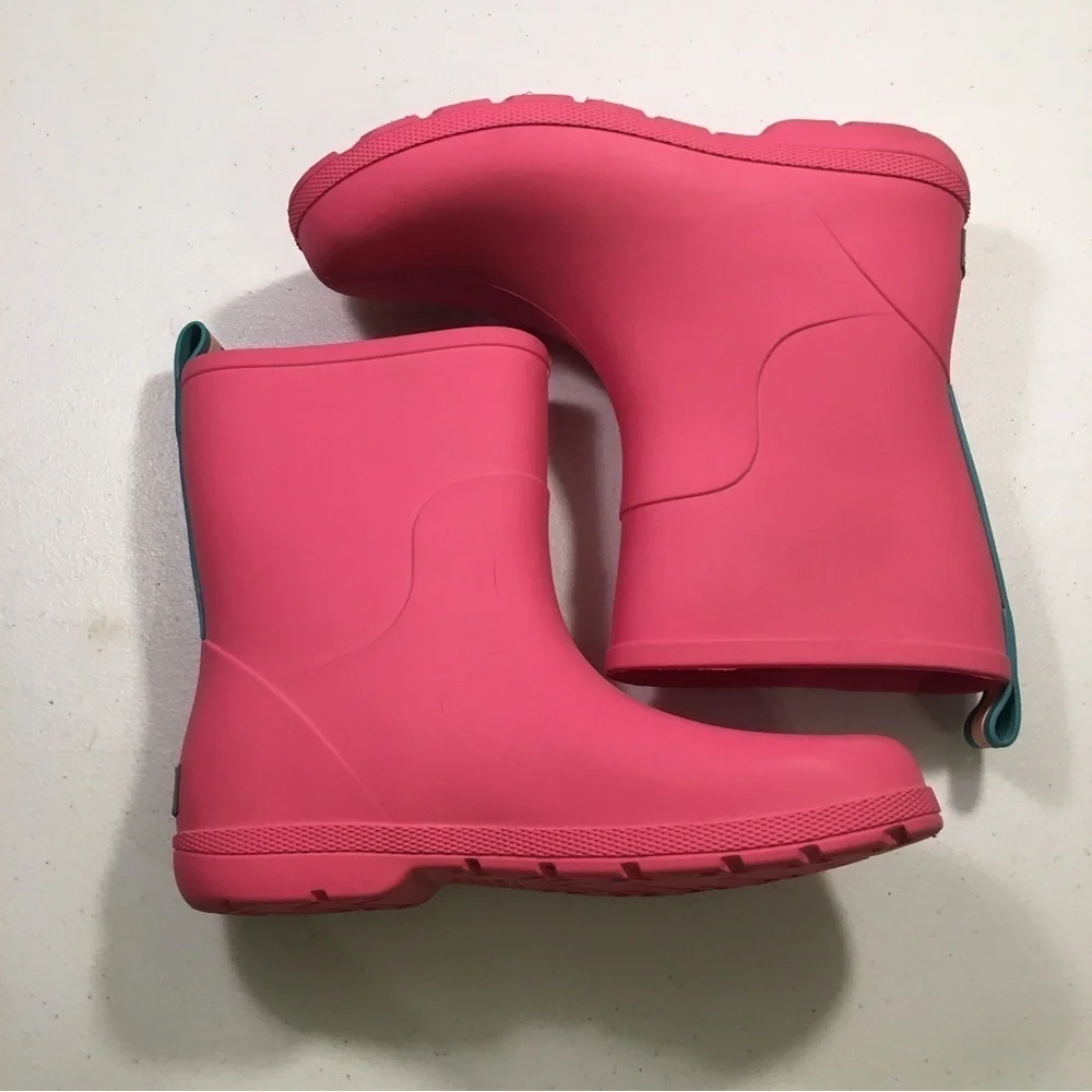 Totes Rain Boots Pink Size 4-5